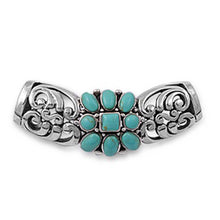 Load image into Gallery viewer, Sterling Silver Slide Turquoise Stone Pendant