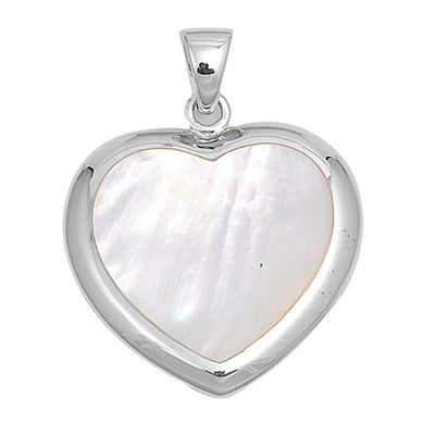 Sterling Silver Pearl Stone Pendant