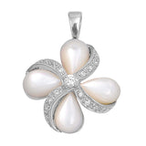 Sterling Silver Pearl Stone Pendant