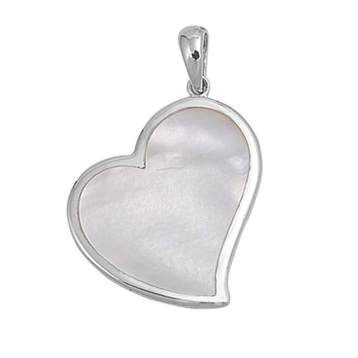 Sterling Silver Pearl Stone Pendant