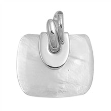 Load image into Gallery viewer, Sterling Silver Pearl Stone Pendant