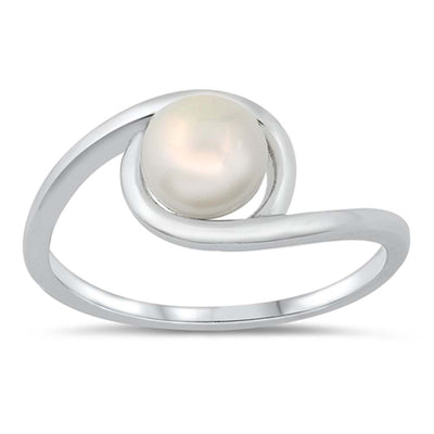 Sterling Silver Freshwater Pearl Ring