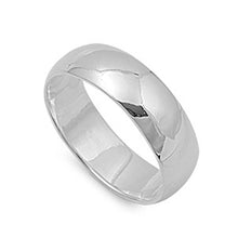 Load image into Gallery viewer, Sterling Silver 7mm Wedding Band Ring