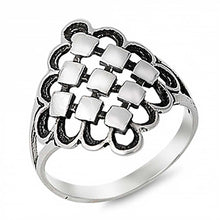 Load image into Gallery viewer, Sterling Silver Elegant Bali Design with Face Height of 23MM