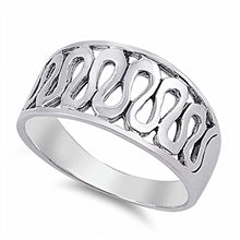 Load image into Gallery viewer, Sterling Silver EternalCurve Wide Band Ring with Face Height of 11MM