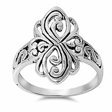 Load image into Gallery viewer, Sterling Silver Fancy Ring with Face Height of 16MM