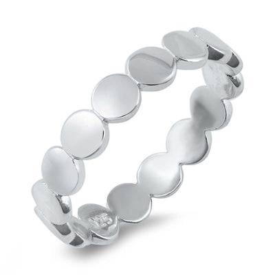 Sterling Silver Circles Ring