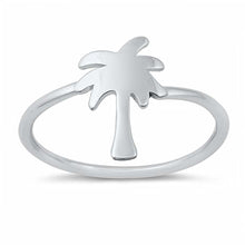 Load image into Gallery viewer, Sterling Silver Palm Tree Ring