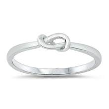 Load image into Gallery viewer, Sterling Silver Knot Ring