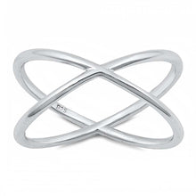 Load image into Gallery viewer, Sterling Silver Oxidized Plain Ring