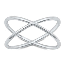 Load image into Gallery viewer, Sterling Silver Oxidized Plain Ring