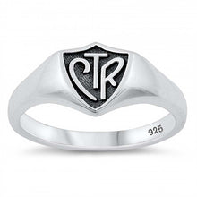 Load image into Gallery viewer, Sterling Silver Choose The Right Ring
