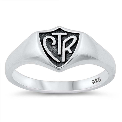 Sterling Silver Choose The Right Ring