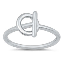 Load image into Gallery viewer, Sterling Silver High Polish Plain Ring
