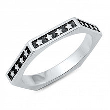 Load image into Gallery viewer, Sterling Silver Stars Ring