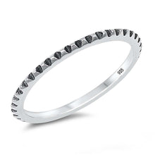 Load image into Gallery viewer, Sterling Silver Oxidize Plain Ring