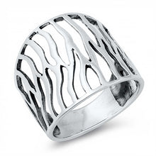 Load image into Gallery viewer, Sterling Silver Abstract Ring