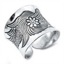 Load image into Gallery viewer, Sterling Silver Round Ring