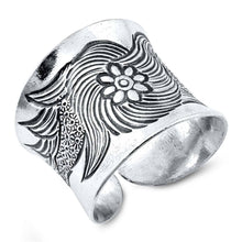 Load image into Gallery viewer, Sterling Silver Round Ring