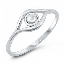 Load image into Gallery viewer, Sterling Silver Eye Ring