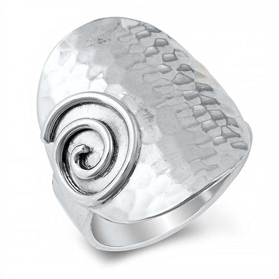 Sterling Silver Spiral Ring