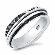 Load image into Gallery viewer, Sterling Silver Round Plain Ring
