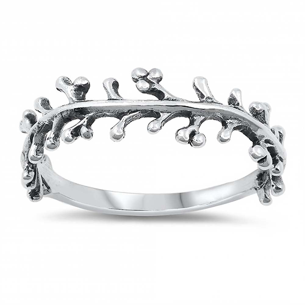 Sterling Silver Branches Ring