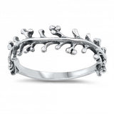 Sterling Silver Branches Ring