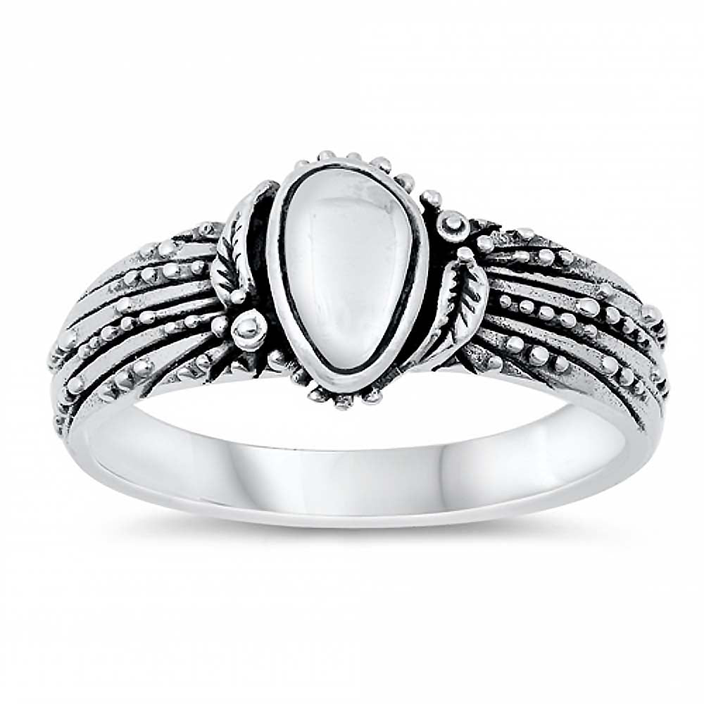 Sterling Silver Bali Design Ring