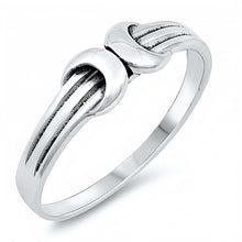 Load image into Gallery viewer, Sterling Silver Moons Ring