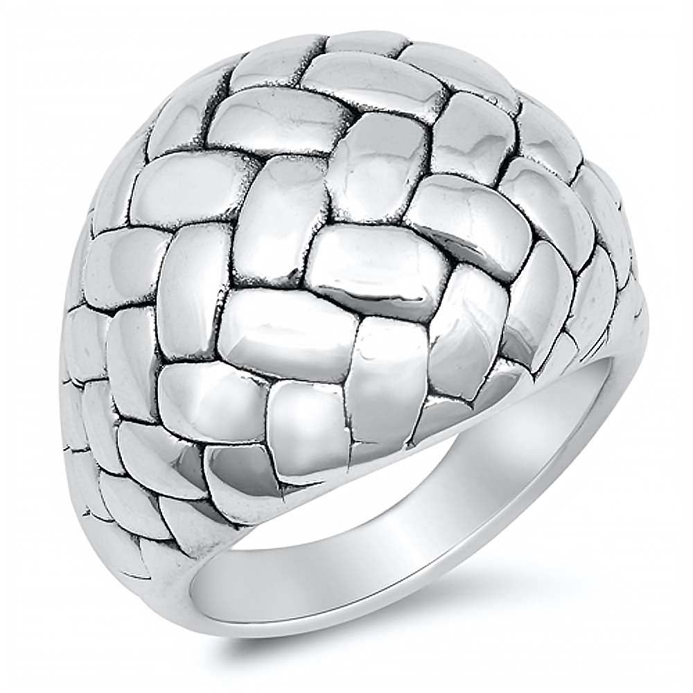 Sterling Silver Eletroform Ring