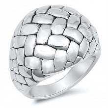 Load image into Gallery viewer, Sterling Silver Eletroform Ring