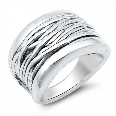 Sterling Silver Electroform Ring