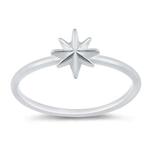 Load image into Gallery viewer, Sterling Silver High Polish Twinkle Stars Ring