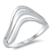 Load image into Gallery viewer, Sterling Silver Rhodium Plated Plain Ring