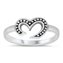 Load image into Gallery viewer, Sterling Silver Oxidized Om Ring