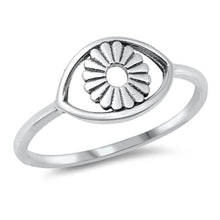 Load image into Gallery viewer, Sterling Silver Oxidized Eye Ring