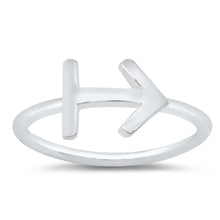 Load image into Gallery viewer, Sterling Silver Polished Zodiac Sagittarius Ring