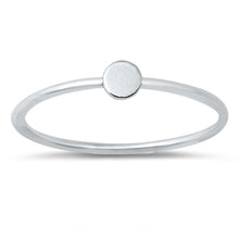 Load image into Gallery viewer, Sterling Silver High Polish 3.5mm Circle Ring