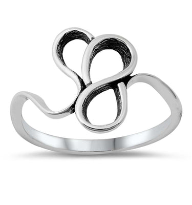 Sterling Silver Abstract Ring