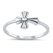 Load image into Gallery viewer, Sterling Silver Cross Ring