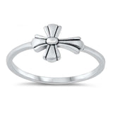 Sterling Silver Cross Ring