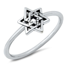 Load image into Gallery viewer, Sterling Silver Stars Ring