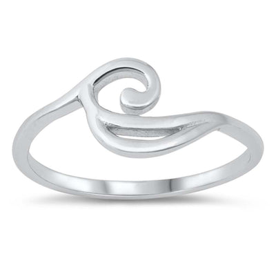 Sterling Silver Polished Plain Ring