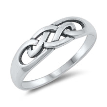 Load image into Gallery viewer, Sterling Silver Oxidize Celtic Ring
