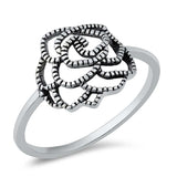 Sterling Silver Flower Ring