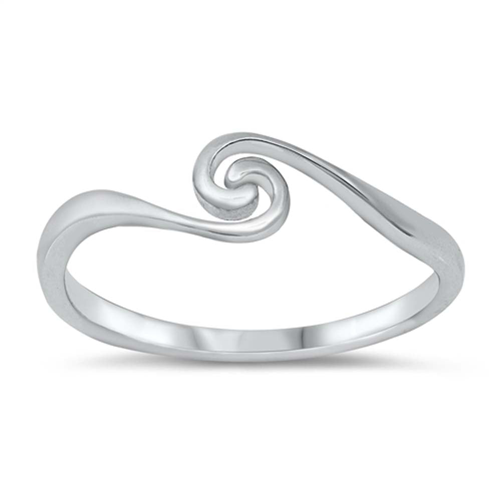 Sterling Silver Swirl Ring