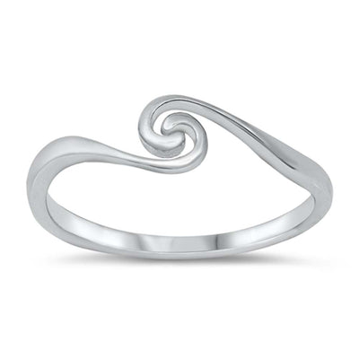 Sterling Silver Swirl Ring