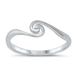 Sterling Silver Swirl Ring