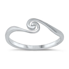 Sterling Silver Swirl Ring